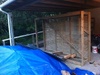 The office and the woodshed take shape on a DIY extreme weekend.