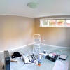 The Office takes shape. Only the carpet install left before move in date!