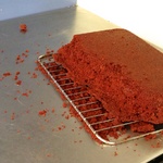 ... scratched and pawed from one side