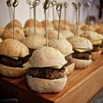 As were 30 mini burgers (which, even the buns were made from scratch .. never again though!)