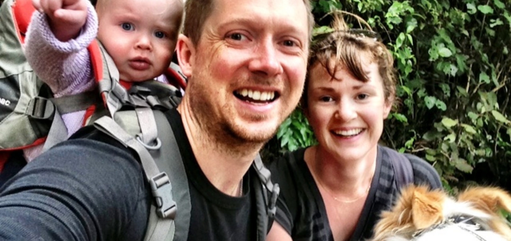 Today we went for a walk up Johnson's Hill to test out Kate and Josh's macpac. It went well! Olive enjoyed being up high and enjoying the views.