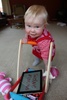 Walking with the trolley at 12 months