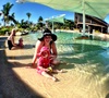 Fun at the pool in Fiji.