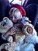 I needed 4 teddies to keep me company on the way to Nans this morning.