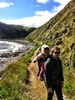 A rather windy walk around makara to let Lyon run wild in the tussocks to get sticks.