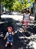 Walking along the riverfront after brunch