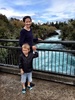 We ventured out to Huka Falls where jumping in muddy puddles was way more fun than watching the fast flowing waterfall!