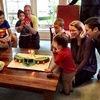 We celebrated Harry's second birthday. A fun morning of running around outside and eating cake.
