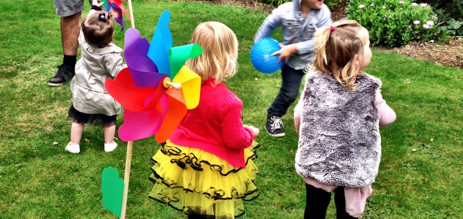 We celebrated Harry's second birthday. A fun morning of running around outside and eating cake.