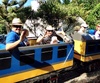 Train rides and train cake at Zachs 3 rd birthday picnic at Aotea Lagoon. Great place for the kids.
