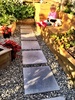 The pavers are mostly down on our little vege garden hideaway.