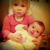 Sister shot. Spot the cross eyed iris!