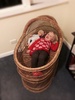 Room for two in the reinstated bassinet.