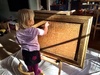 Olive insisted that the cork board was actually a chalk board.