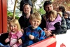 The little Taupo train was so much fun we had to ride it twice one day then again the next day with Alex and Violet.