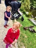 Feeding the duckies