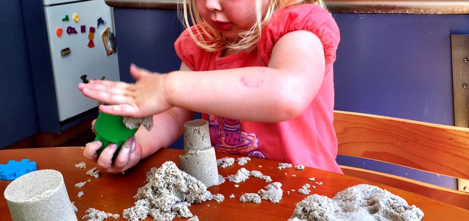 Awesome magic sand and sand castle moulds from Lauren, Paul, Ali and Lachlan