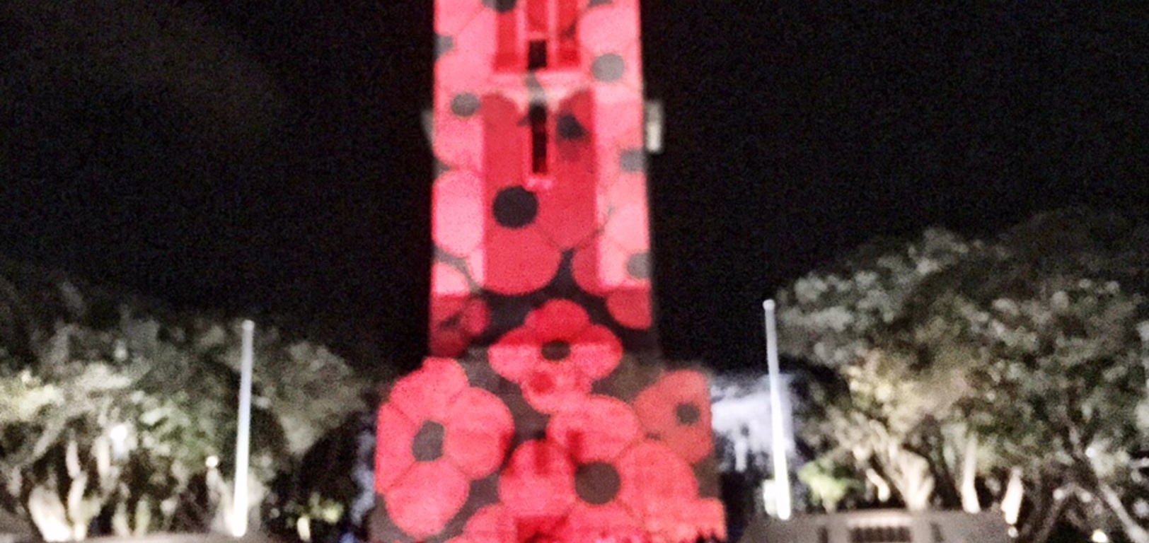 We were able to enjoy a lovely night out to celebrate 4 years of mawidge. We were able to catch the last light show showing at the new Anazac memorial too. The kids didn't wake for Granny - it's awesome to have our evenings back!