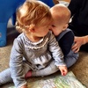 Cousin Ben comes for a play date! Loved giving Iris and Lyon cuddles. Such a happy wee fellow.