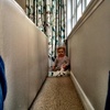 Who knew behind the couch was such fun? We made some progress under the house while alternating child minding. Nearly there!