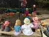 On Monday's while olive is at kindy, Iris and I head off to kpc. Iris enjoyed the sandpit and the rivers and just hanging with the big girls.