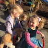 Kindy photos this week, which gave me an opportunity to see olive playing with her friends which was so lovely. One of Olive's friends, Maia had her happy last day today and Olive was asked to be a helper and sit on a chair up the front. So proud.