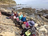 Second to last Tamariki Nui session. We finally got a fine morning to head out to Makara beach for rock pools and fire cooked mashmellows and damper. This has been a fantastic session and a privileged to be part of, the benefits for the kids is awesome.