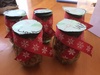 Christmas nuts for kindy decorated by olive.