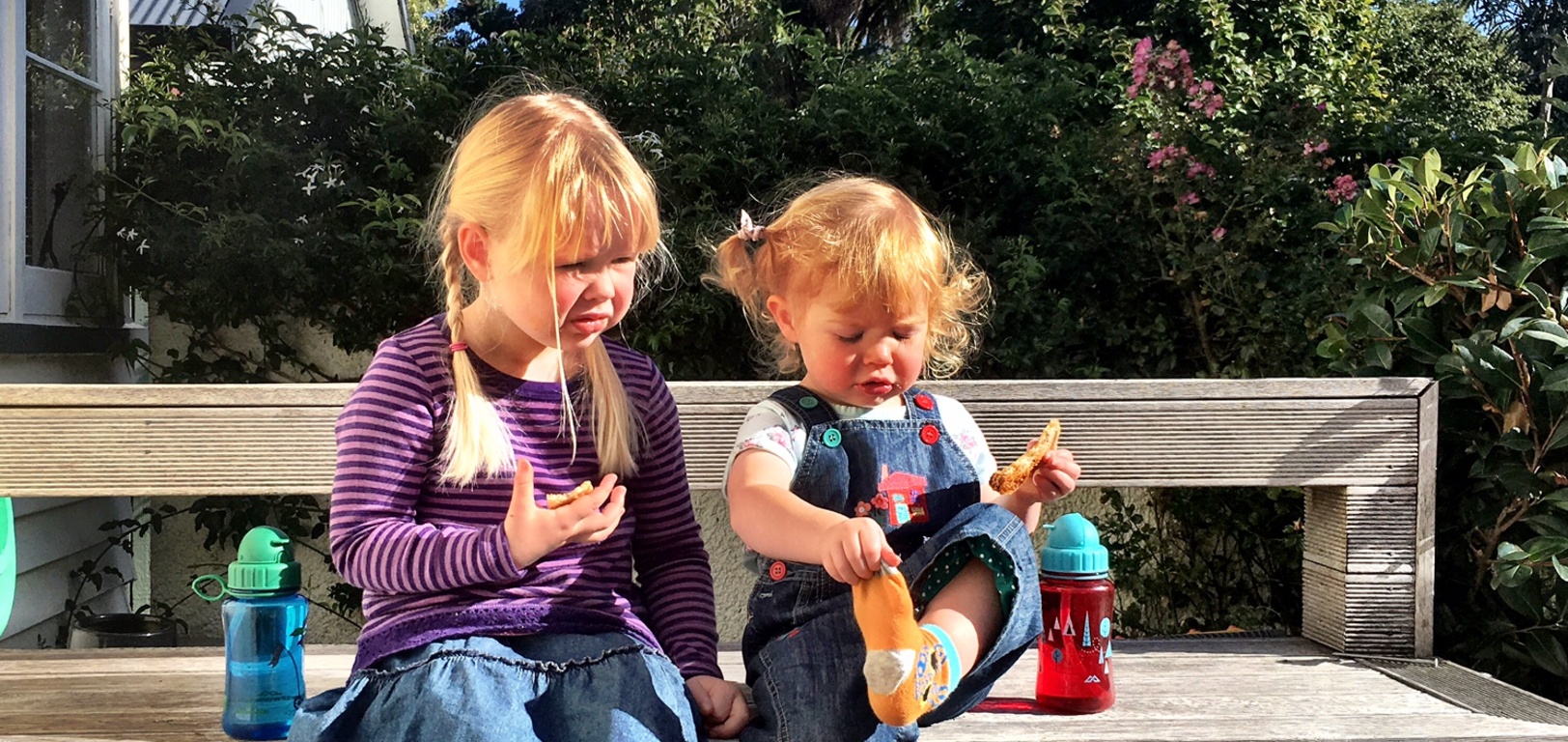 A fun day out at Granny and Poppas with Daddy. Iris had a good sleep and went down without a peep. Olive preferred to stay behind with Granny so Daddy and Poppa could see the Prosser house foundations taking shape! Loving Olives new found independence and confidence.