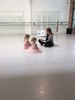 A private ballet class (no one else turned up!) for both the girls.