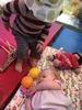 A relaxing morning at Kpc on my bday. Just hung under the parachute with Juni and iris with her baby Rosie.
