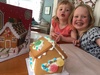 The girls went candy crazy over the gingerbread house, next year I think we could attempt our own one me thinks!