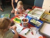 We visited Olives school (Karori West) and met her teacher in her classroom. Lovely teacher and what a great classroom! Olive and Iris had a ball playing with all the toys and crafty stuff.