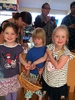 Happy last day for olive (my baby) handing out little farewell gifts with Hazel and Sabine.