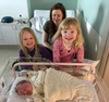 Olive and Iris get to meet Juniper! Both extremely excited to see their long awaited little sister for the first time.