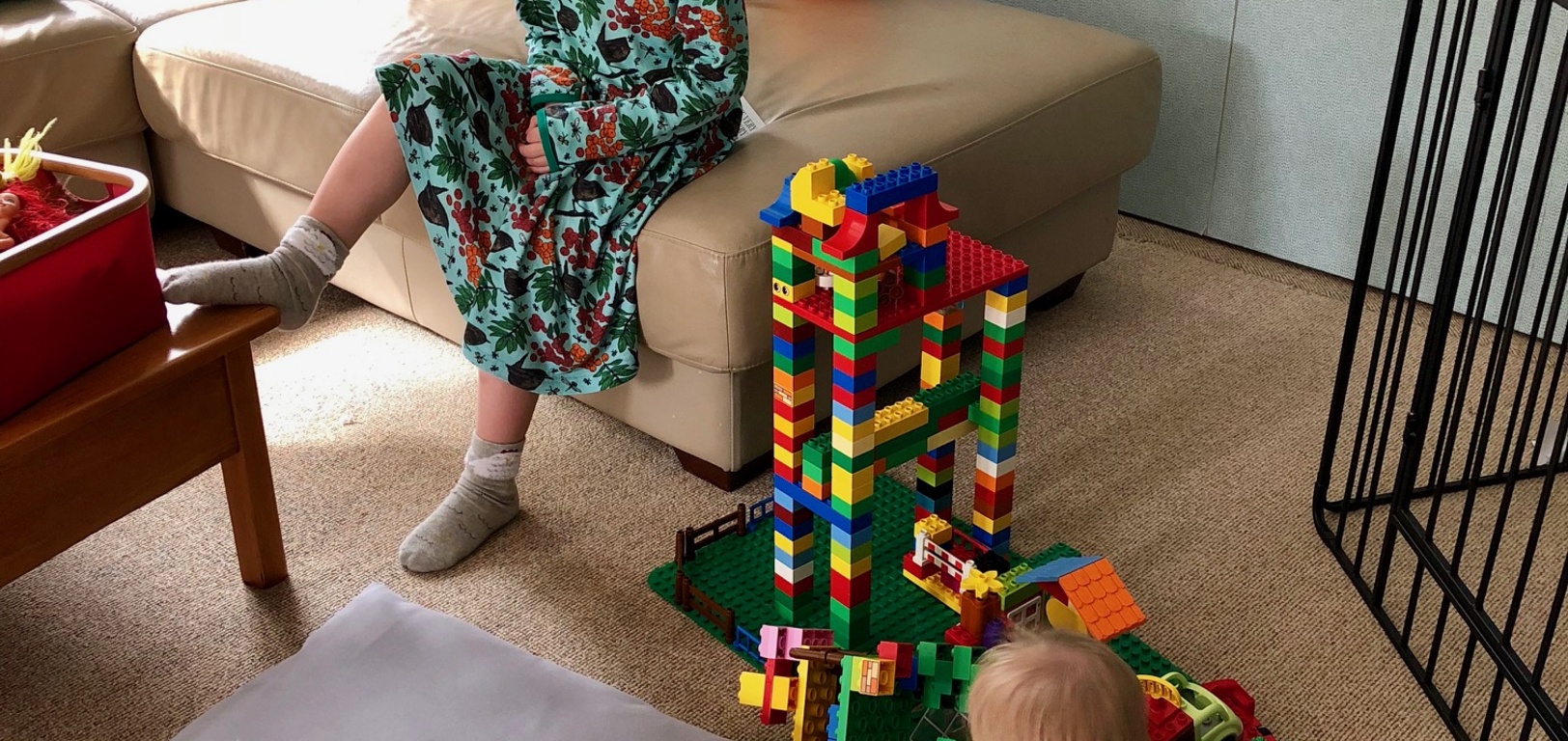 Nothing is safe from the crawling destructo Juni.