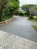 This is pretty big news in the peck household!!! We finally have completed driveway!! It's only taken oh 7 years!