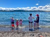 Spent a few hours at the beach on a beaut day in Taupo. Water was lovely and we all had a swim.