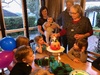 Iris, Juniper and Archie family birthday! Yummy food, drinks and great company. Thanks Nan and Grandad for hosting!