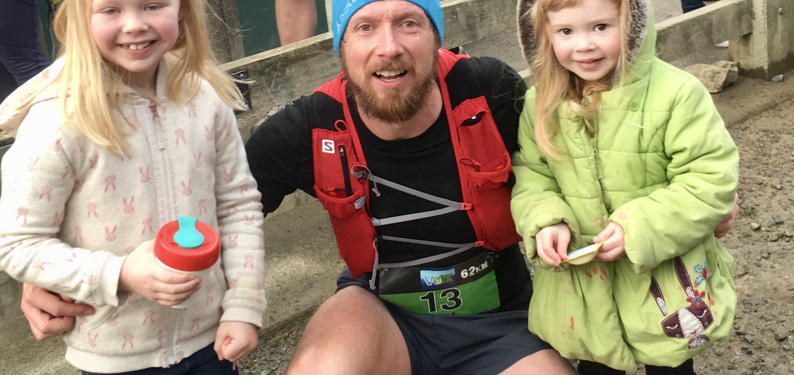 Three years ago I was running my local Makara loop and bumped into a few people part way through a 62k trail race around Wellington. Holy crap! Mad people! Now here I am, three years later, having completed that same race and I am now one of those mad people. What an amazing day it was. So well organised with friendly faces at the aid stations, friendly runners always checking how things are if you're looking a bit rough (which I did for a good portion of the race). It was so nice seeing Gini and the girls part way as well as Graham and Lisa and then Mum and Dad in the later stages as my pacer mate Andy was helping me battle on to the finish. 22nd overall after stomach problems slowly dropped me from 5th place from 30k onwards. Better race week nutrition for when I run it again next year! Which I will definitely be doing!