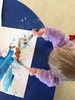 Bike day at Kpc. Juni napped while I walked. She later got into a spot of painting.