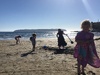 Good Friday: Titahi beach with our newly welcomed cuzzies, need a name for them as they aren't Auzzie cuzzies anymore!