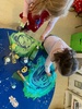 Back to reality, great messy play today