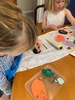 Double the trouble, pebble dot painting was a hit.