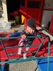 Kpc: juni is loving playcentre, even messy play, continues to get physical any chance she gets. Loved Lycra music too