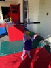 Kpc: juni is loving playcentre, even messy play, continues to get physical any chance she gets. Loved Lycra music too