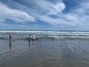 A fun day at Otaki with the wider family enjoying the kites and beach. They all got wet!