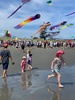 A fun day at Otaki with the wider family enjoying the kites and beach. They all got wet!