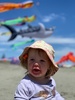 A fun day at Otaki with the wider family enjoying the kites and beach. They all got wet!