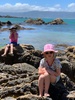 A very windy visit to scorching bay, so no swimming but rock pool exploring and ice cream.